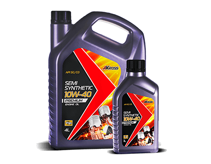 Масло моторное AKROSS Premium 10W-40 SG CD п с. (4л)