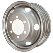 Диск колеса Trebl "LT2886D" 5,5x16 6*170 ET105 D130,1 Sil