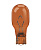 Автолампа в габариты и стоп-сигнал WY16W (921NA) оранжевая OSRAM